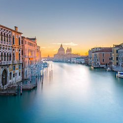 Sonnenuntergang in Venedig