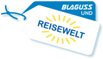 Blaguss und Reisewelt Logo