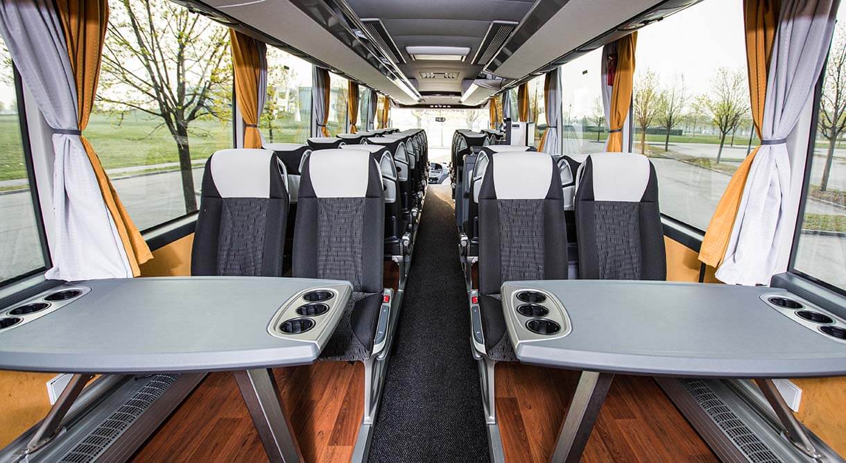 Innenraum Blaguss President Bus