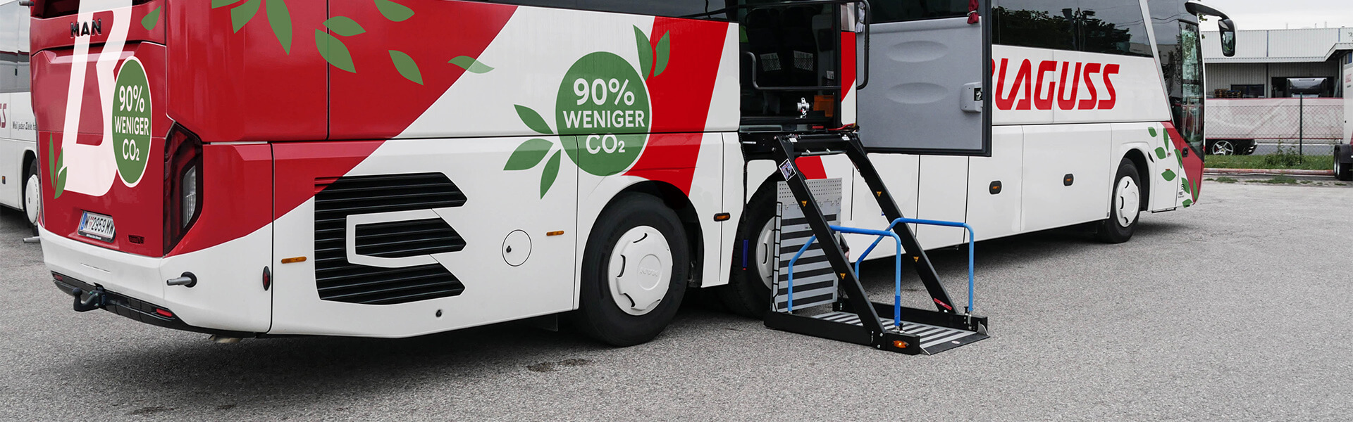 Blaguss Rolli-Bus Hebebühne