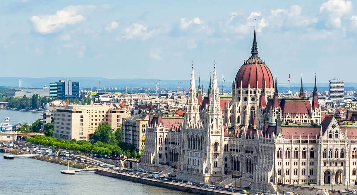 Blick über Budapest