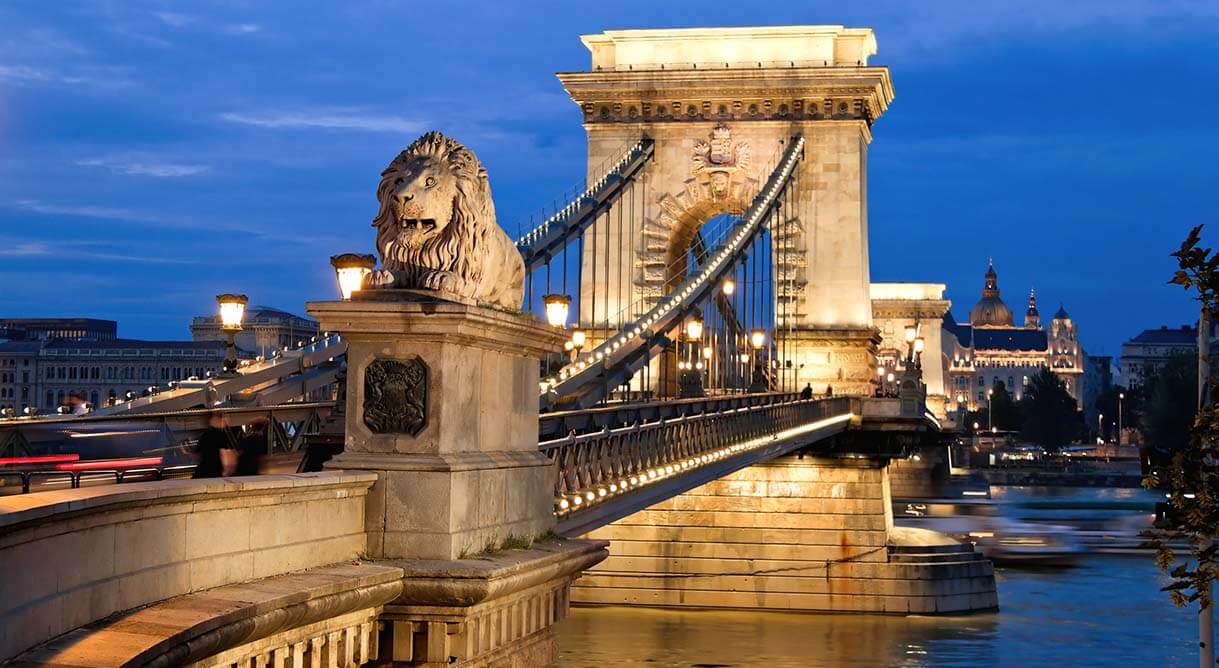 Brücke in Budapest