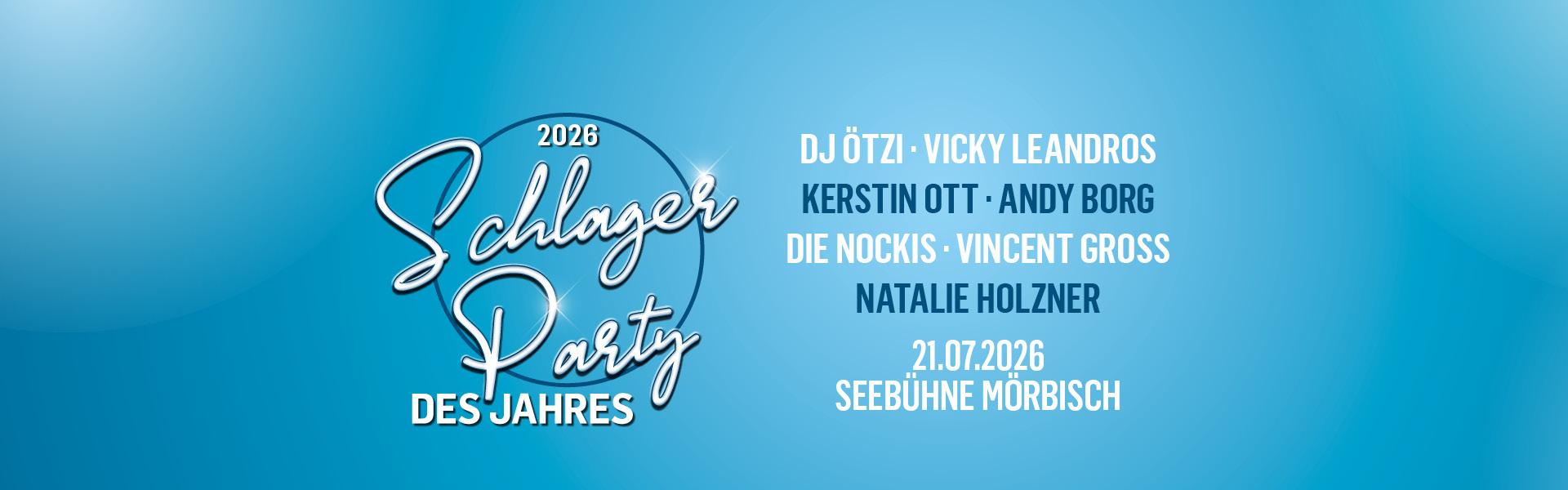 Schlagerparty Mörbisch 2026