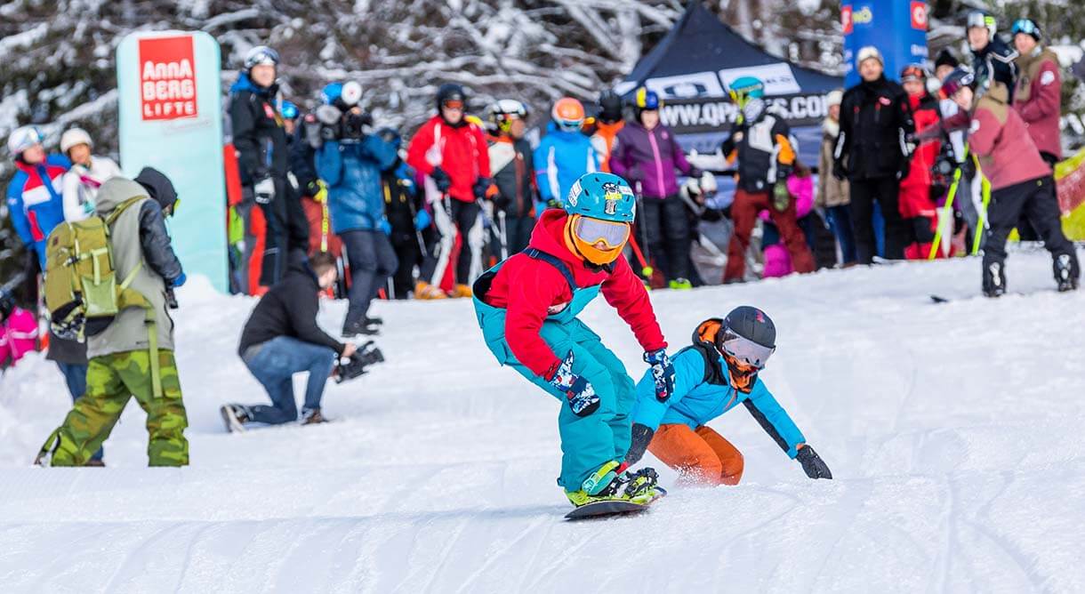 Snowboarder Annaberg