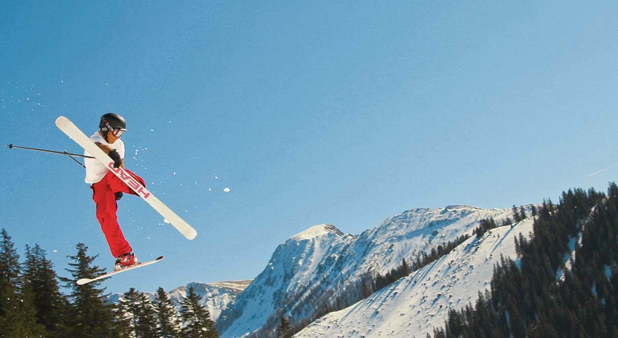 Skifahrer Niederalpl