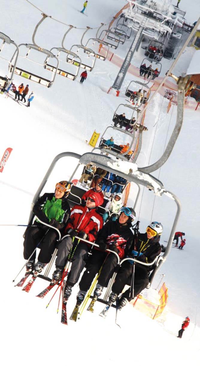 Skilift am Niederalpl