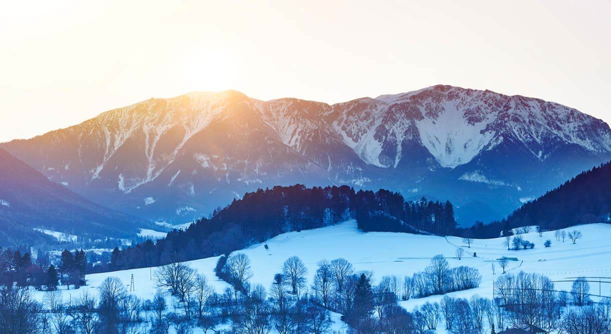 Winterlandschaft Puchberg