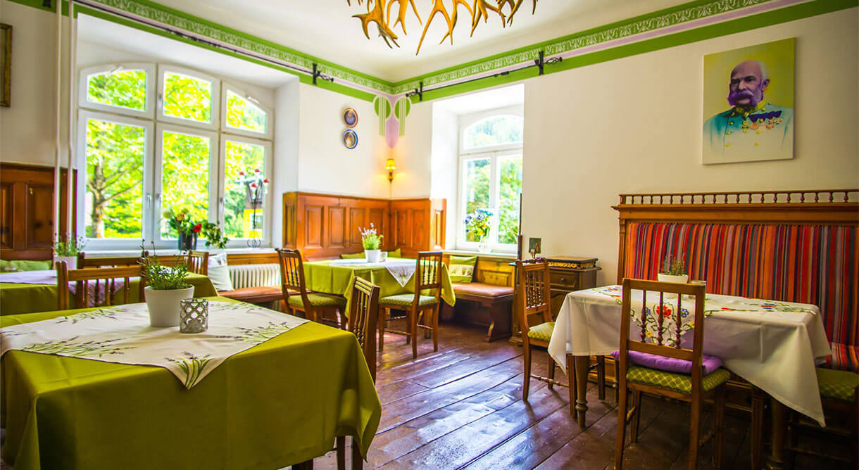 Villa Violetta Essbereich