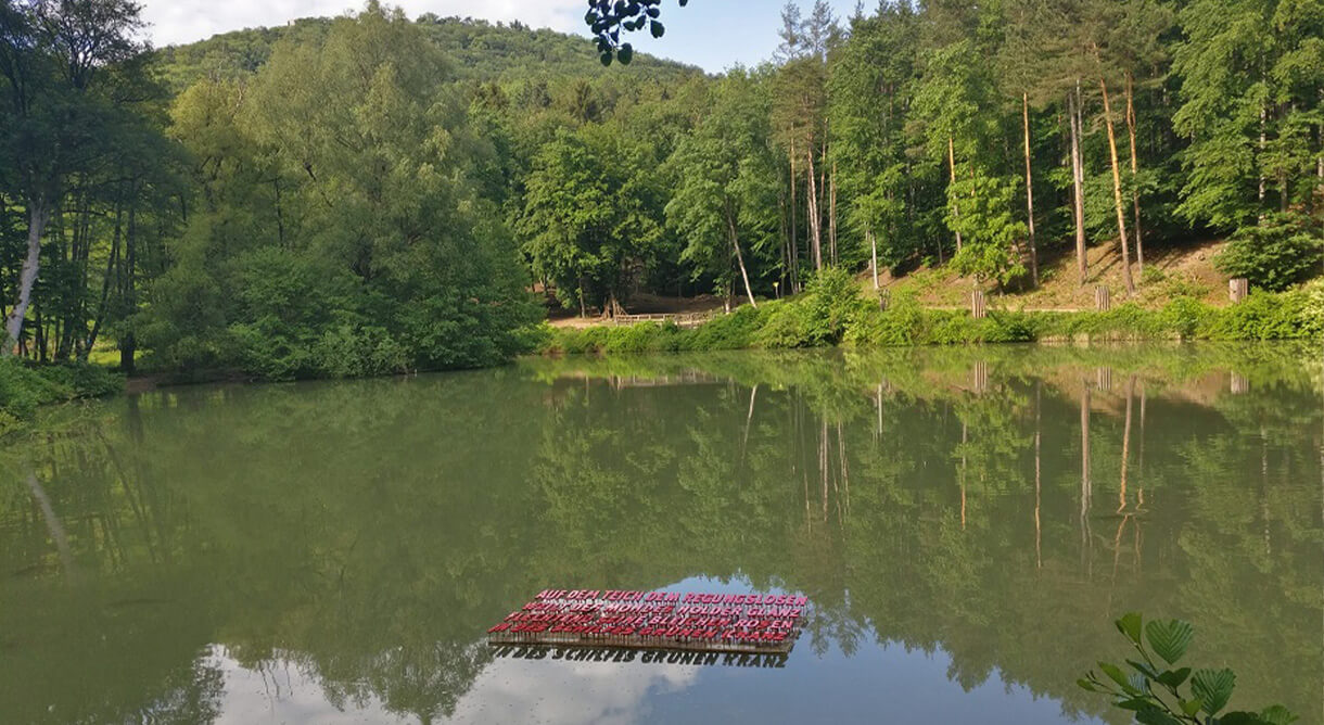 Teich im Naturpark Sparbach