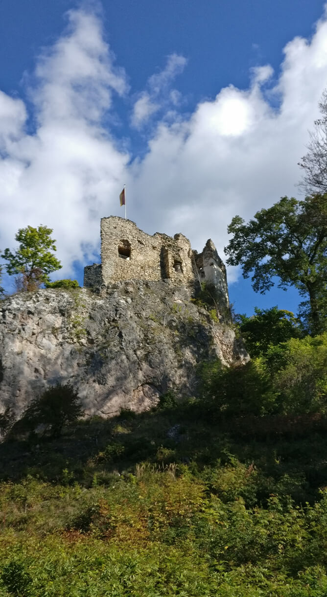 Ruine Naturpark Sparbach