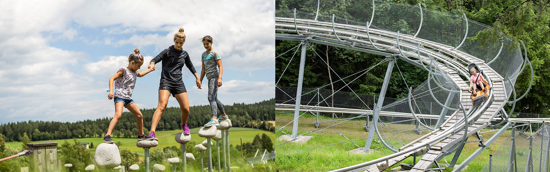 Sommerrodelbahn und Motorikpark St. Corona