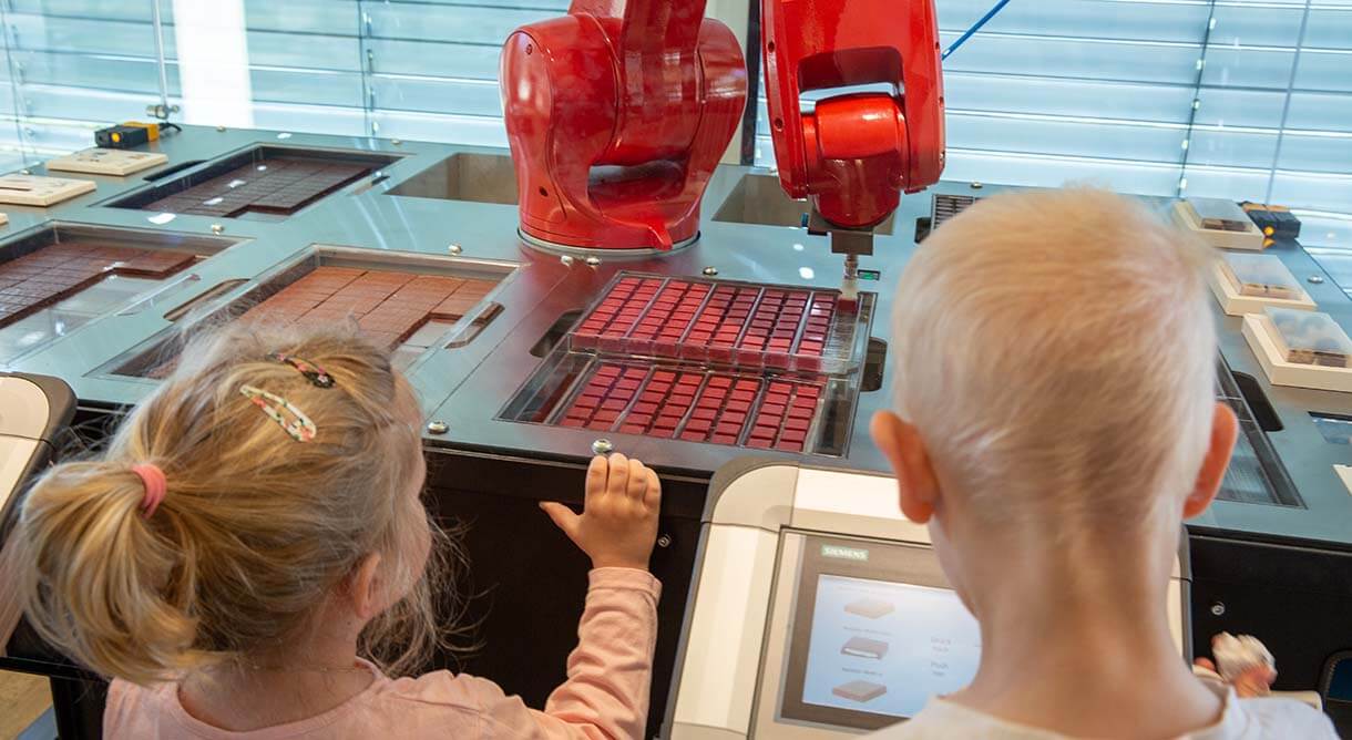 Kinder in der Zotter Erlebniswelt