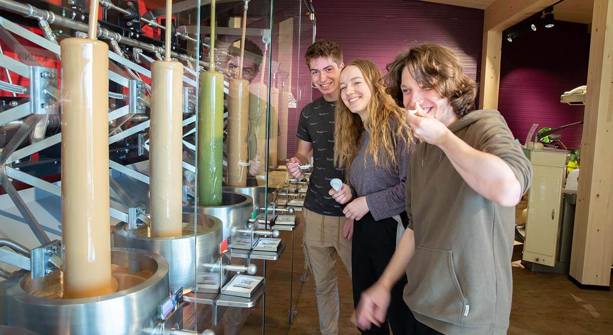 Kinder in der Zotter Erlebniswelt