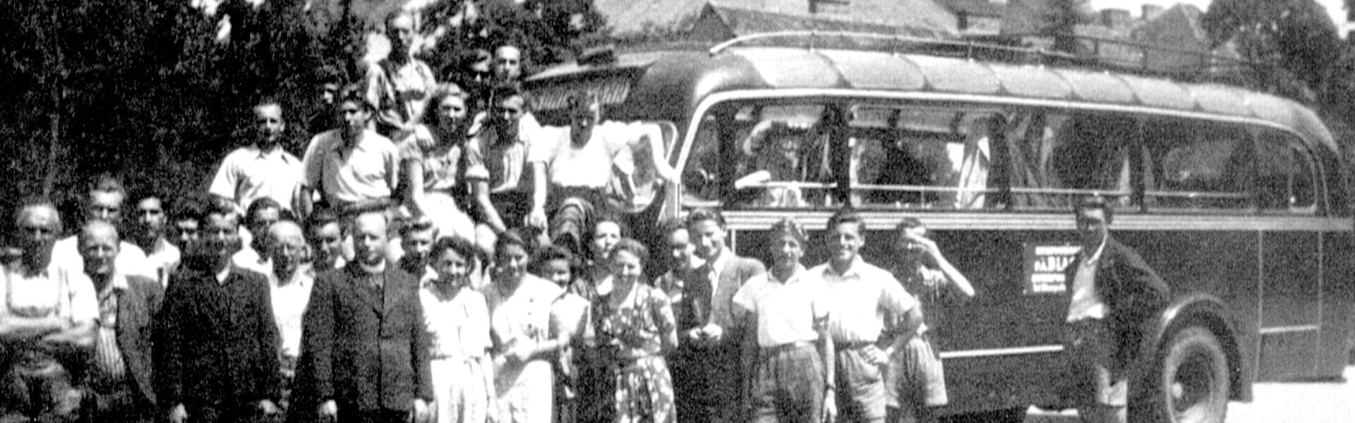 Blaguss im Jahr 1951